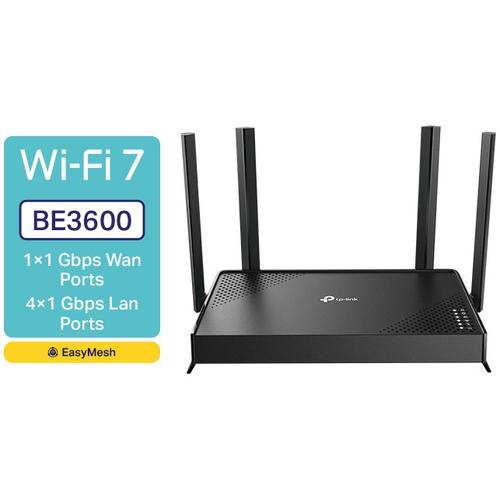 Router Wireless TP-Link Archer BE220, BE3600, Dual-Band, Wi-Fi 7, Gigabit, MLO, HomeShield, EasyMesh 1 Router Wireless TP-Link Archer BE220, BE3600, Dual-Band, Wi-Fi 7, Gigabit, MLO, HomeShield, EasyMesh