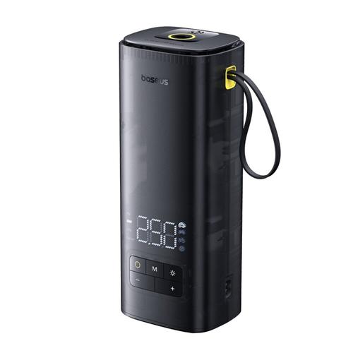 Compresor auto Baseus Mega Series C11123202111-00, Dublu cilindru, LED, 120 W max (Negru) 1 Compresor auto Baseus Mega Series C11123202111-00, Dublu cilindru, LED, 120 W max (Negru)