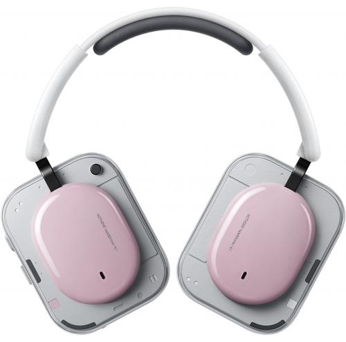 Casti Stereo Wireless Nothing Headphone (a), Bluetooth, MultiPoint, A2DP, ANC, Roz 1 Casti Stereo Wireless Nothing Headphone (a), Bluetooth, MultiPoint, A2DP, ANC, Roz