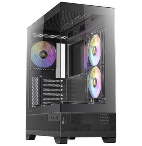 Carcasa Antec CX700 RGB Elite Middle Tower, Fara sursa (Negru)