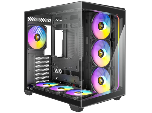 Carcasa Antec C5 aRGB, Middle Tower, Fara sursa (Negru)