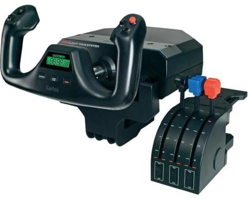 Controler Logitech G Saitek PRO YOKE System, USB 2.0, Pentru Microsoft Flight Simulator (Negru) 1 Controler Logitech G Saitek PRO YOKE System, USB 2.0, Pentru Microsoft Flight Simulator (Negru)