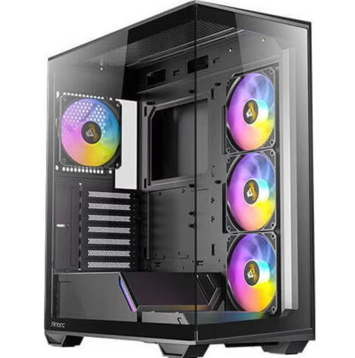 Carcasa Antec C3, iluminare aRGB, Middle Tower, Fara sursa (Negru)