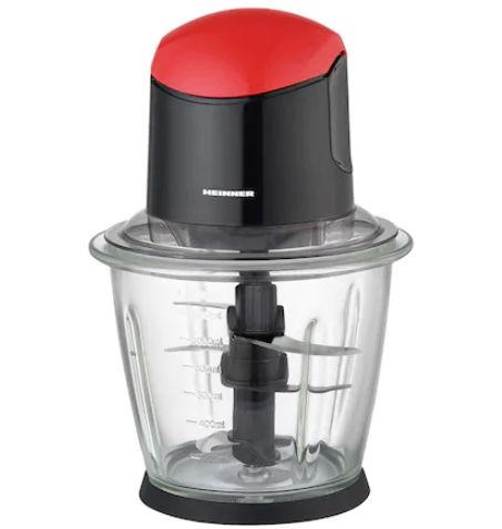 Tocator Heinner HMC-K500BKR, 500 W, 1.5 L (Negru/Rosu) 1 Tocator Heinner HMC-K500BKR, 500 W, 1.5 L (Negru/Rosu)
