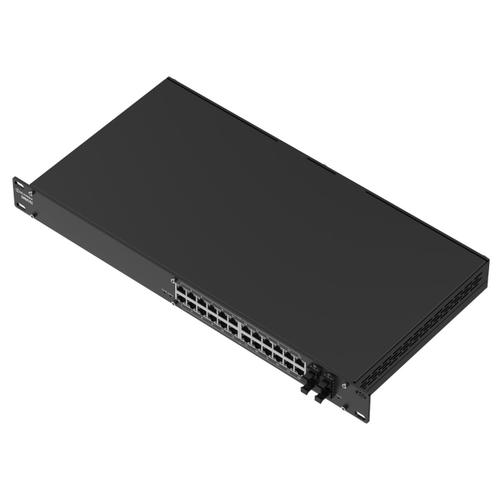 Switch Teltonika SWM282, 24xLAN, 24xGigabit, PoE+, 4xSFP, 300W, Rack 1 Switch Teltonika SWM282, 24xLAN, 24xGigabit, PoE+, 4xSFP, 300W, Rack