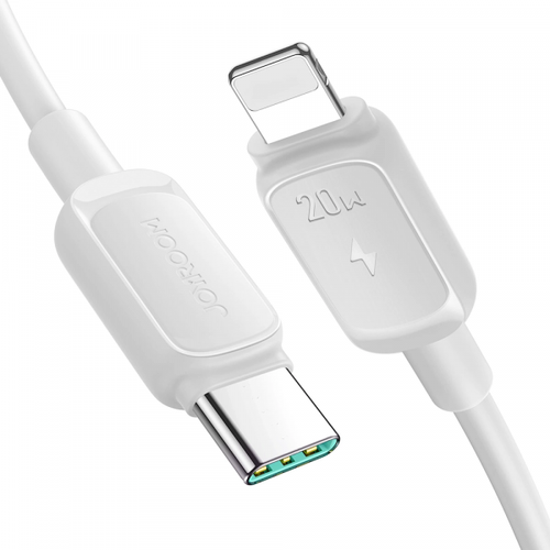 Cablu Date/Incarcare Joyroom S-A14, USB-C - Lightning, 30W, 1.2m (Alb)