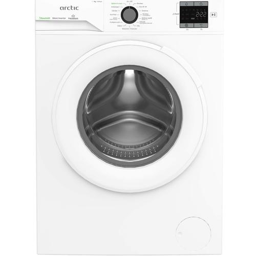 Masina de spalat rufe Arctic APLM1WFSU17410W, 7 Kg, 1400 RPM, Clasa A, Motor Silent Inverter, Recycled Tub, Steam, Child Lock, Add-In (Alb)
