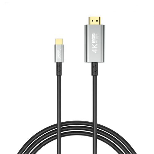 Cablu Audio/Video XO Design GB019 USB-C - HDMI, 1.8m (Negru)