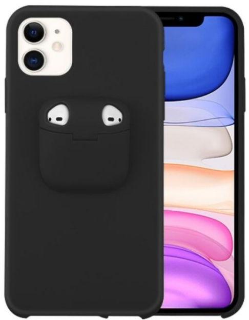 Protectie spate Lemontti Liquid Silicone EDA00159402B cu Apple AirPods Case pentru iPhone 11 Pro (Negru) 1 Protectie spate Lemontti Liquid Silicone EDA00159402B cu Apple AirPods Case pentru iPhone 11 Pro (Negru)