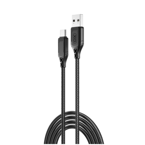 Cablu Date/Incarcare XO Design NB235, USB-A - USB-C, 18W, 1m (Negru)