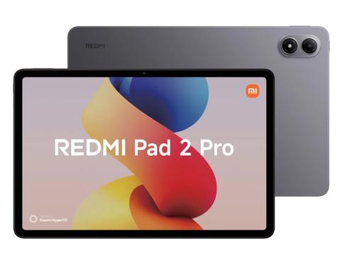 Tableta Xiaomi Redmi Pad 2 Pro, Procesor Snapdragon® 7s Gen 4 Mobile Platform Octa-Core, Ecran 2.5K 12.1inch, 8GB RAM, 256GB Flash, Wi-Fi, Bluetooth, 5G, HyperOS 2 (Gri)