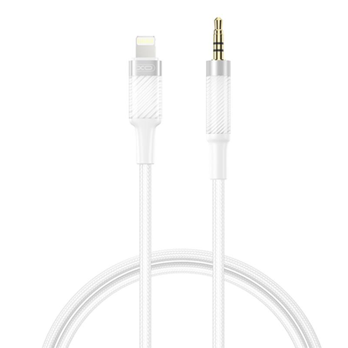 Cablu audio XO Design NB-R279A, Lightning - 3.5mm, 1m (Alb)