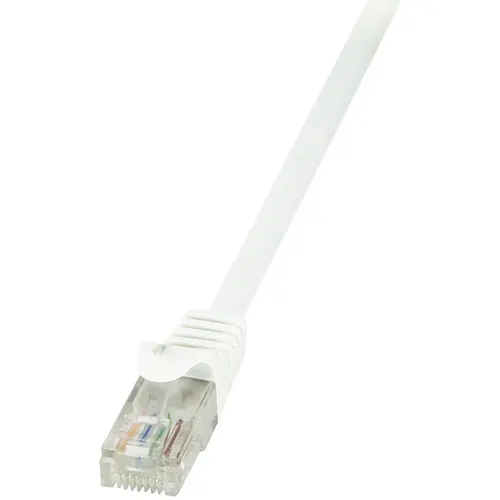 Cablu UTP LOGILINK Cat6, cupru-aluminiu, 1.5 m, alb, AWG24, CP2041U