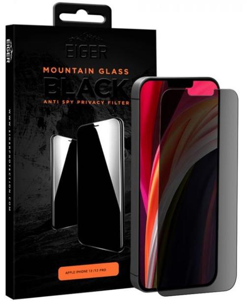 Folie Protectie Sticla Eiger 2.5D EGMSP00145 pentru iPhone 12 / 12 Pro (Negru) 1 Folie Protectie Sticla Eiger 2.5D EGMSP00145 pentru iPhone 12 / 12 Pro (Negru)