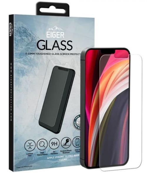 Folie Protectie Sticla Temperata Eiger 2.5D EGSP00626 pentru iPhone 12 Pro Max (Transparent) 1 Folie Protectie Sticla Temperata Eiger 2.5D EGSP00626 pentru iPhone 12 Pro Max (Transparent)