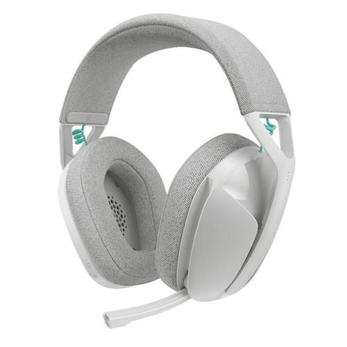 Casti Gaming Wireless Logitech G321 LIGHTSPEED, Multiplatforma, Bluetooth, Autonomie 20 ore, Microfon (Alb) 1 Casti Gaming Wireless Logitech G321 LIGHTSPEED, Multiplatforma, Bluetooth, Autonomie 20 ore, Microfon (Alb)