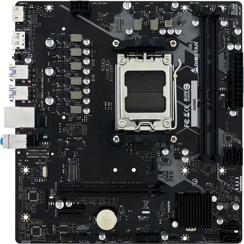 Placa de baza Biostar A620MS, AM5, mATX, DDR5, AMD A620
