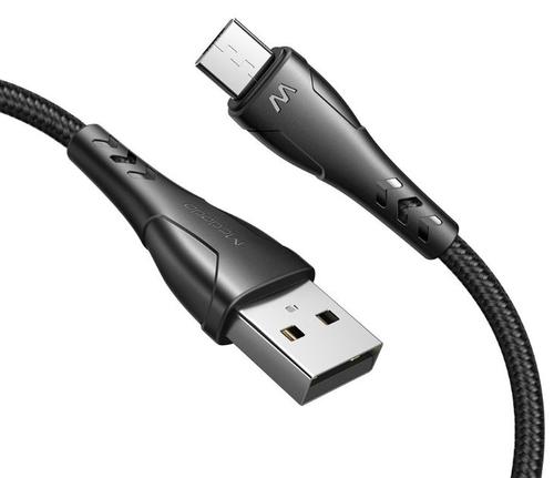 Cablu de date Mcdodo Mamba Series CA-7451, microUSB, 1.2 m, QC 4.0 (Negru) 1 Cablu de date Mcdodo Mamba Series CA-7451, microUSB, 1.2 m, QC 4.0 (Negru)