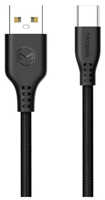 Cablu de date Mcdodo Warrior Series CA-5170, USB Type-C, 2 A, 1 m (Negru) 1 Cablu de date Mcdodo Warrior Series CA-5170, USB Type-C, 2 A, 1 m (Negru)