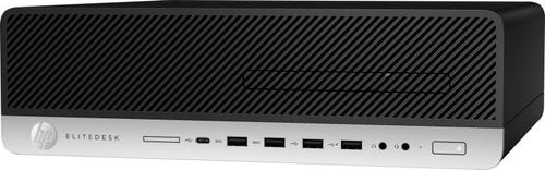 Calculator Sistem PC Refurbished HP EliteDesk 800 G5 SFF, Intel Core i5-9500 3.00-4.40GHz, 8GB DDR4, 256GB SSD, DVD-RW