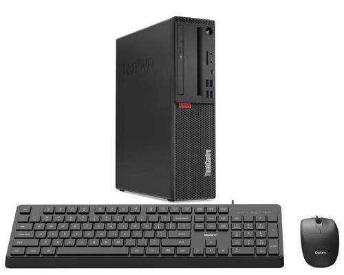 Calculator Sistem PC Refurbished Lenovo ThinkCentre M720s SFF, Intel Core i5-9400 2.90-4.10GHz, 8GB DDR4, 256GB SSD NVMe + Windows 11 Pro + cadou tastatura si mouse OptimX Pro KM500