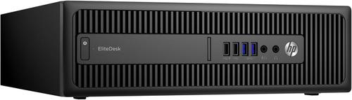 Calculator Sistem PC Refurbished HP EliteDesk 800 G2 SFF, Intel Core i5-6500 3.20GHz, 8GB DDR4, 128GB SSD, DVD-RW + Windows 11 Pro