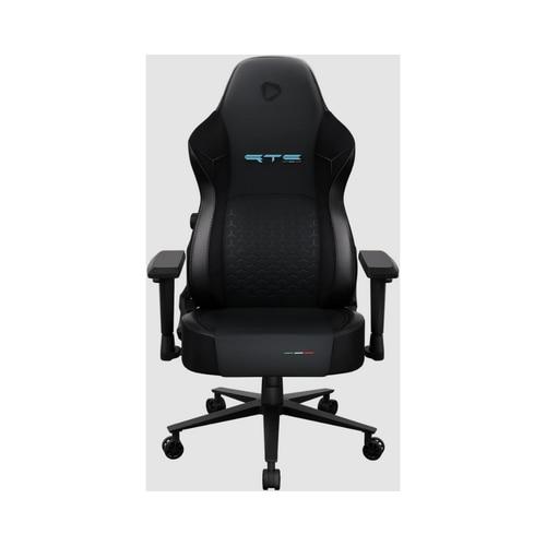 Scaun Gaming Onex RTC ErgoGlide Alcantara, Reglabil, Maxim 125kg, Negru