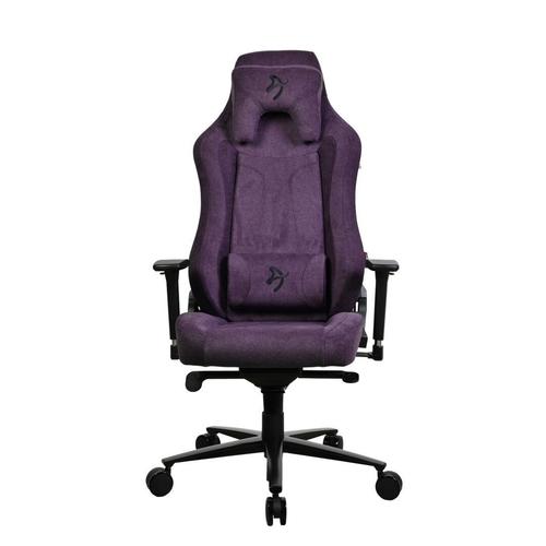Scaun gaming Arozzi Vernazza Soft Fabric, Textil, greutate maxima 145kg, Violet