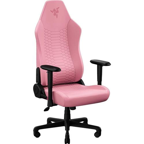 Scaun Gaming Razer Iskur V2 X NewGen Quartz, reglabil, piele, Roz