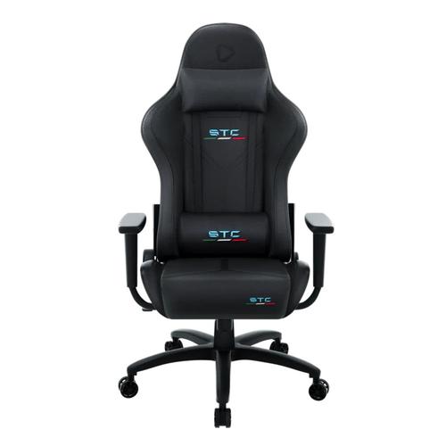 Scaun Gaming Onex STC Tribute Hardcore, Reglabil, Maxim 125kg, Piele, Negru