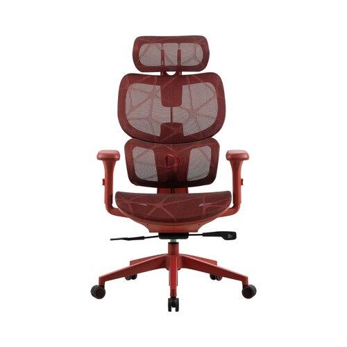 Scaun Gaming Onex Ventra Premium, reglabil, Plasa Mesh, Rosu