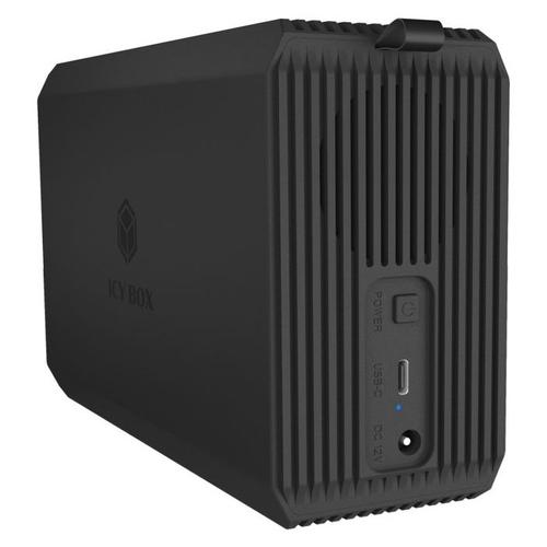 Rack Hard-disk ICY BOX IB-RD3720-CU3, 2,5inch/3,5inch, Type-C, USB3.2 (Negru)
