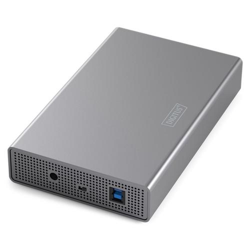 Rack Hard-disk Digitus DA-71106-1, 2,5inch/inch3,5inch, SATA, USB3.0 (Gri)