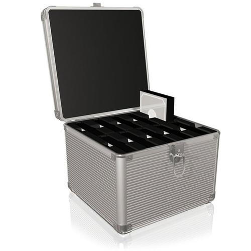 Carcasa pentru transport HDD, ICY BOX IB-AC628, 10x3,5/2,5inch (Argintiu)