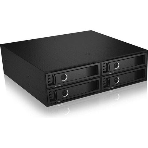 Rack mobil Hard-disk IcyBox, Metal, IB-2242SSK, 4x2.5inch, SATA, 2 x Ventilator (Negru)