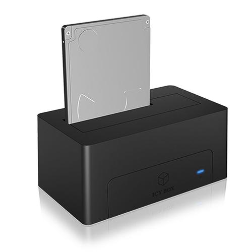 Docking Station Icy Box IB-1121-C3, SATA de 2.5inch/3.5inch, USB 3.1 (Negru)