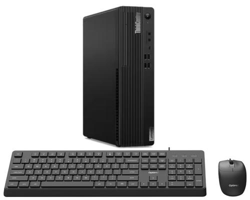 Calculator Sistem PC Refurbished Lenovo ThinkCentre M70s SFF, Intel Pentium Gold G6400 4.00GHz, 8GB DDR4, 256GB SSD NVMe + cadou tastatura si mouse OptimX Pro KM500