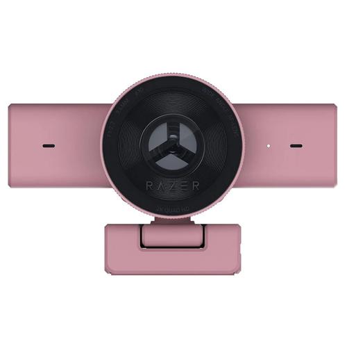 Camera web Razer Kiyo V2 X, 3.7MP (2560x1440) USB, 1.5m, Microfon Stereo Omni-directional (Roz)