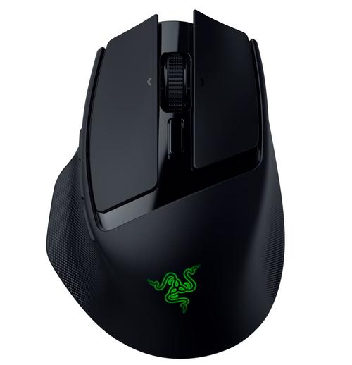 Mouse Gaming Wireless Razer Basilisk Mobile, 18000 DPI, HyperScroll cu 4 cai, Senzor Focus X 18K, 10 butoane programabile (Negru)