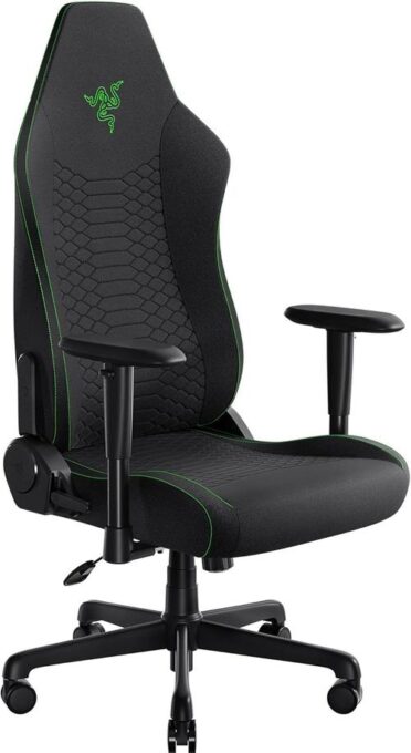 Scaun de gaming Razer Iskur V2 X, Spuma, Cotiere 2D, Perna lombara integrata, Cadru din otel (Negru)