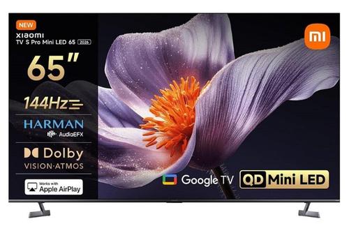 Televizor Mini LED Xiaomi S Pro 2026, 165 cm (65inch), Ultra HD 4K, Smart TV, WiFi, CI+