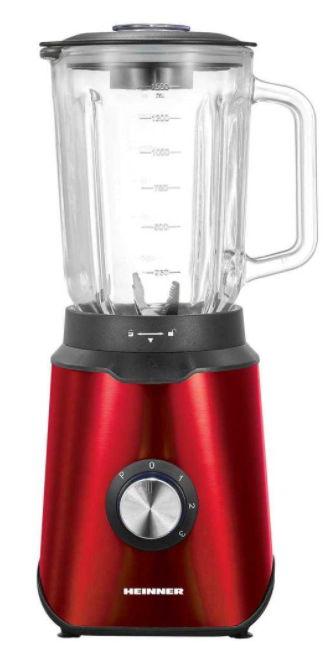 Blender de masa HEINNER HBL-1000RED, 1000W, 1.5L (Rosu)