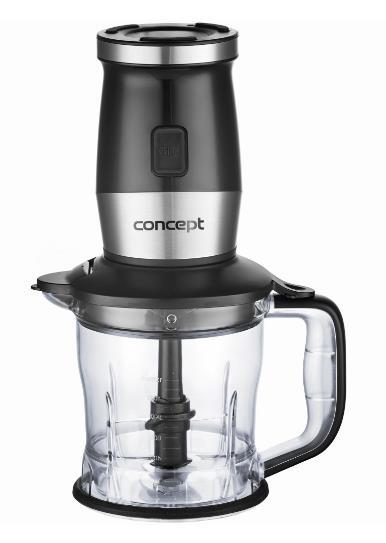 Smothie maker Concept SM3390, 700 W, 3 recipiente din tritan (Negru)
