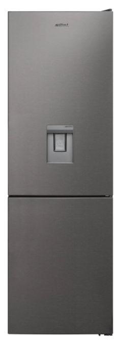 Combina frigorifica Siltal Passione IHIDQ32NXN, 331 L, NoFrost, Dozator apa, Clasa F, H 186 cm (Argintiu)