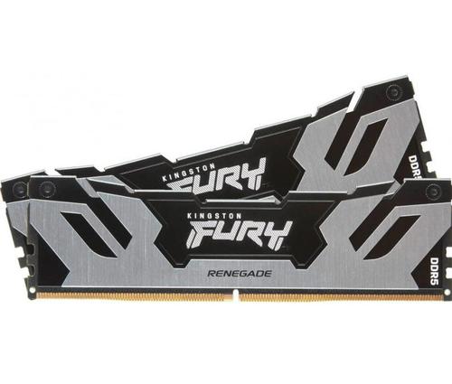 Memorii Kingston Renegade Silver, 32GB (2x16GB), DDR5, 6400MHz, CL32, Dual Channel Kit 1 Memorii Kingston Renegade Silver, 32GB (2x16GB), DDR5, 6400MHz, CL32, Dual Channel Kit