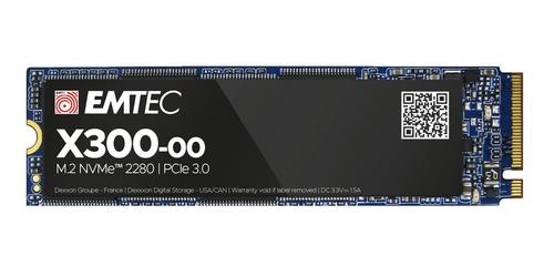 SSD EMTEC X300 Power Pro, 2 TB, PCIe Gen 3.0 x 4 NVMe, M.2 2280 1 SSD EMTEC X300 Power Pro, 2 TB, PCIe Gen 3.0 x 4 NVMe, M.2 2280