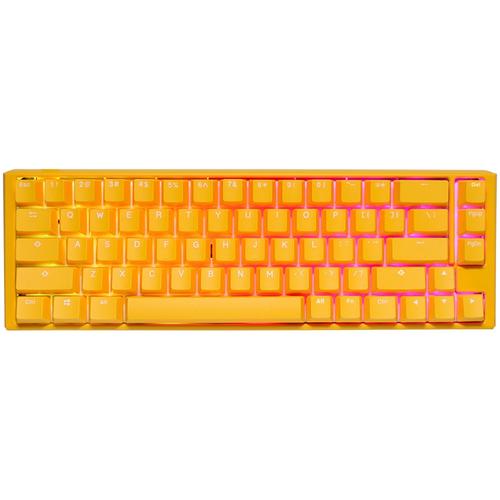 Tastatura gaming Ducky One 3 Yellow SF, iluminare RGB, switch-uri MX-Clear, Galben 1 Tastatura gaming Ducky One 3 Yellow SF, iluminare RGB, switch-uri MX-Clear, Galben