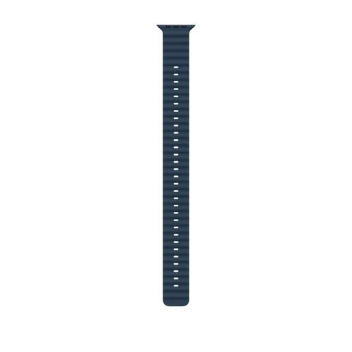 Curea Smartwatch Apple MT643ZM/A pentru Watch 49mm, Ocean Band Extension (Albastru)