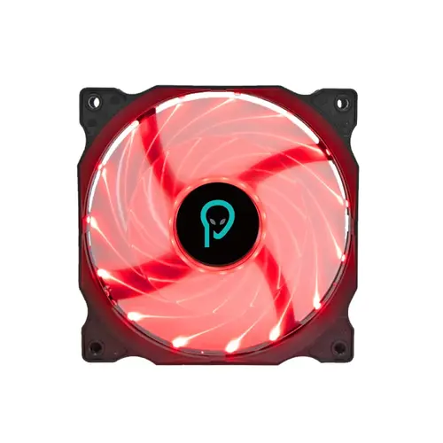 Ventilator Spacer PC Silent 120x120x25 mm SPFC-120-3P-RD, rulment hydraulic, 34CFM, conector 3-pin, led rosu 1 Ventilator Spacer PC Silent 120x120x25 mm SPFC-120-3P-RD, rulment hydraulic, 34CFM, conector 3-pin, led rosu