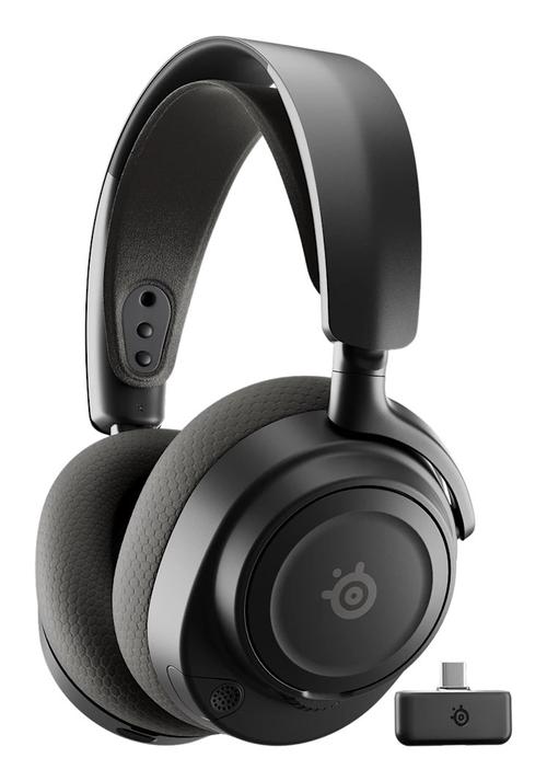 Casti Gaming Steelseries Arctis Nova 7X Gen 2, USB-C/Bluetooth/2.4 GHz, Pentru Xbox Series X|S, Autonomie 54 ore, Microfon (Negru)